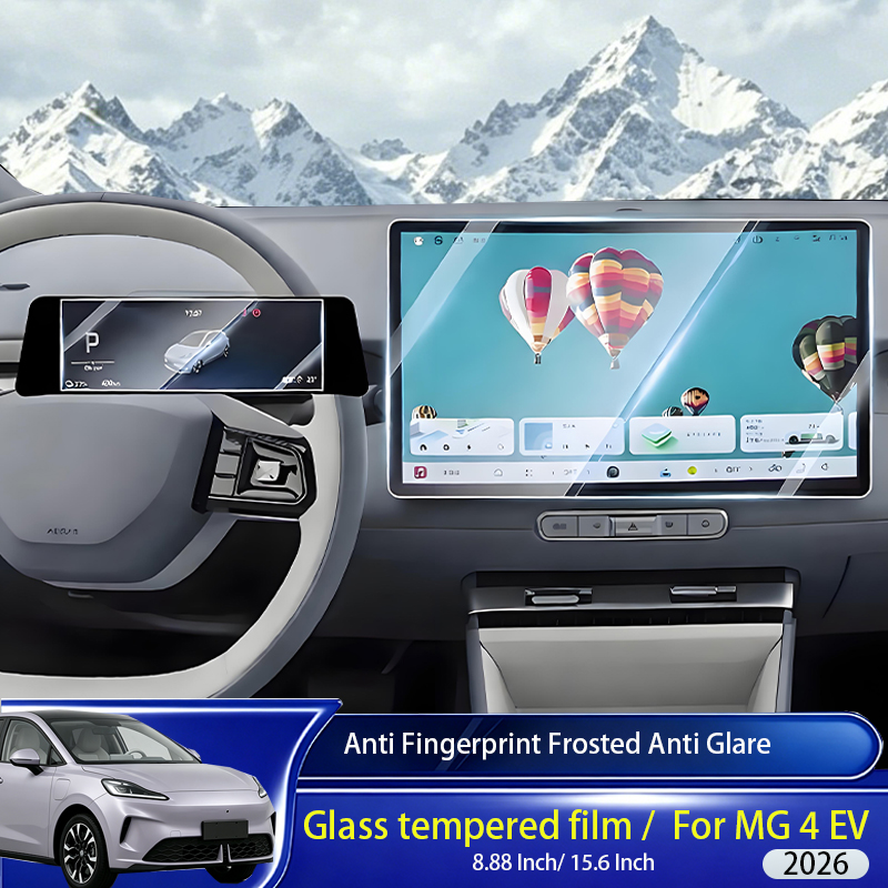 Matte Anti Glare Screen - ฟิล์มกันรอยแบบด้านป้องกันแสงสะท้อนสำหรับ MG 4 EV 2026 เหมาะสำหรับหน้าจอ