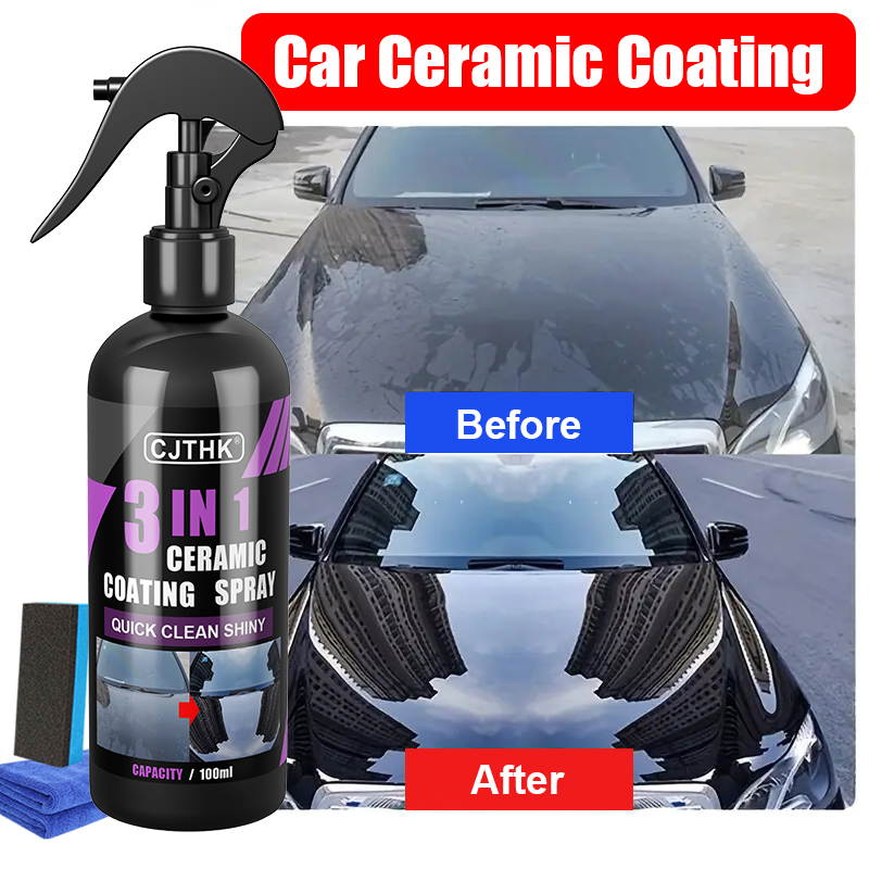 Nano Liquid Coating - เคลือบเซรามิก น้ำยาเคลือบนาโนสำหรับรถยนต์ น้ำยาเคลือบคริสตัล น้ำยาเคลือบกันน้ำ ป้องกันรอยขีดข่วน แว็กซ์เคลือบรถยนต์