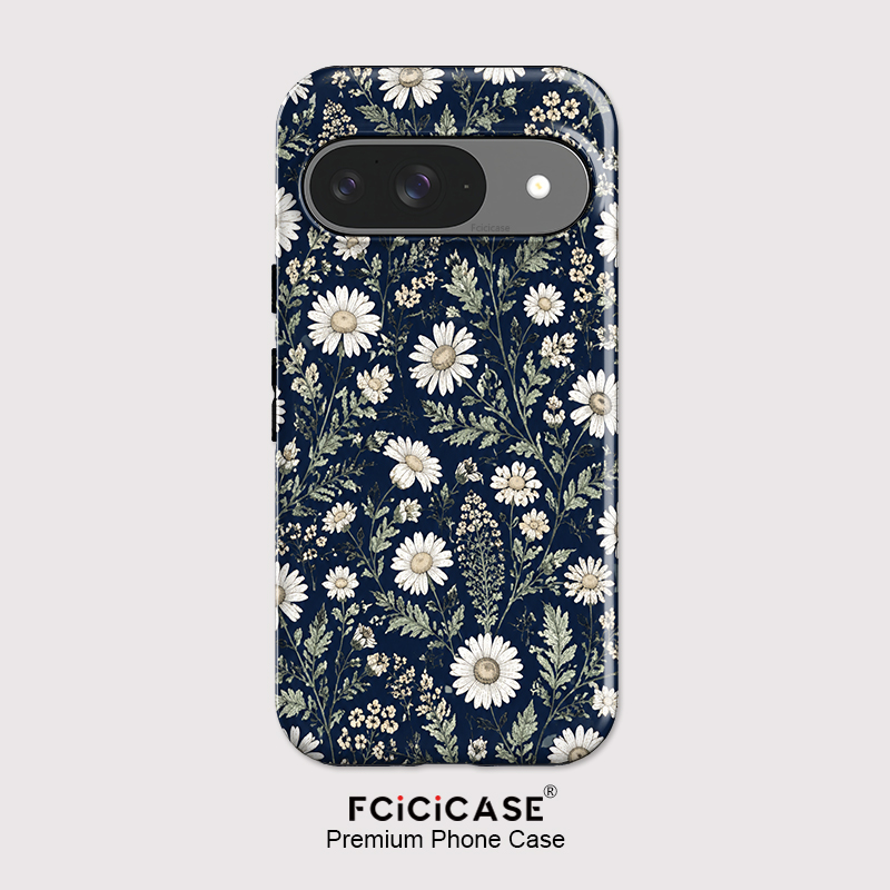 Google Pixel 8A - เคสโทรศัพท์ลายดอกไม้ Fcicicase สำหรับ Google Pixel 9