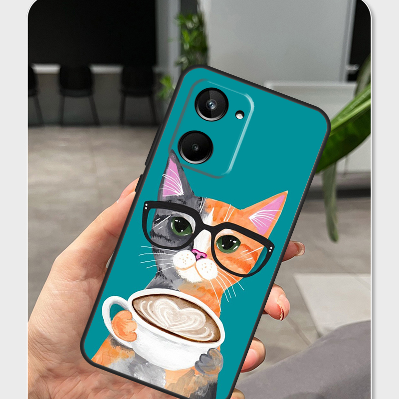 เคสลายแมวน่ารักสำหรับ Realme C - Realme C67 บทวิจารณ์และราคา