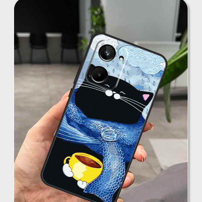 เคสลายแมวน่ารักสำหรับ Realme C - Realme C67 บทวิจารณ์และราคา
