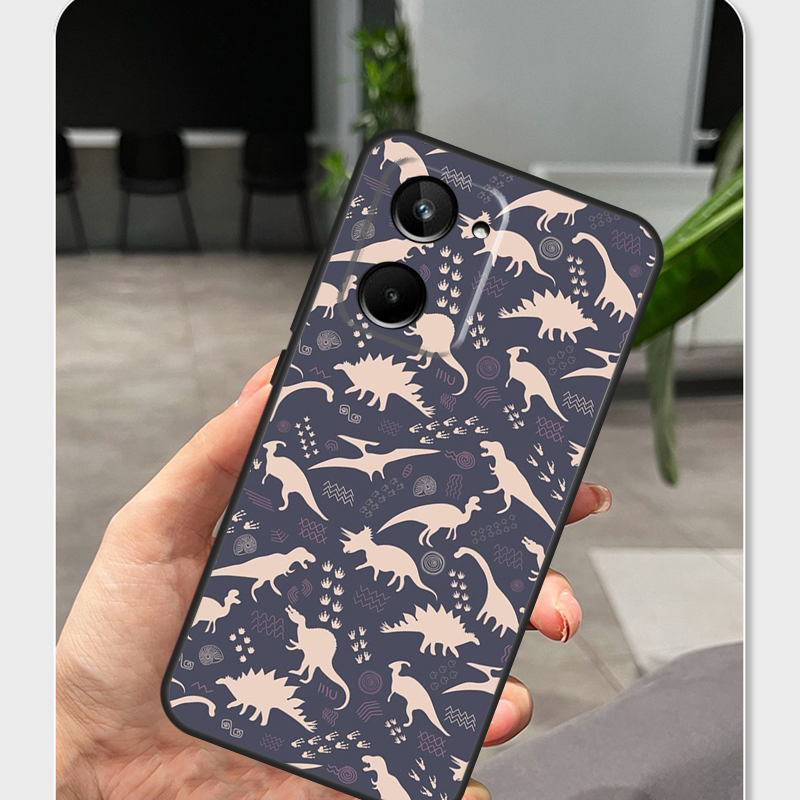 เคสไดโนเสาร์ลายดอกไม้ Dino Kin - Realme C67 บทวิจารณ์และราคา