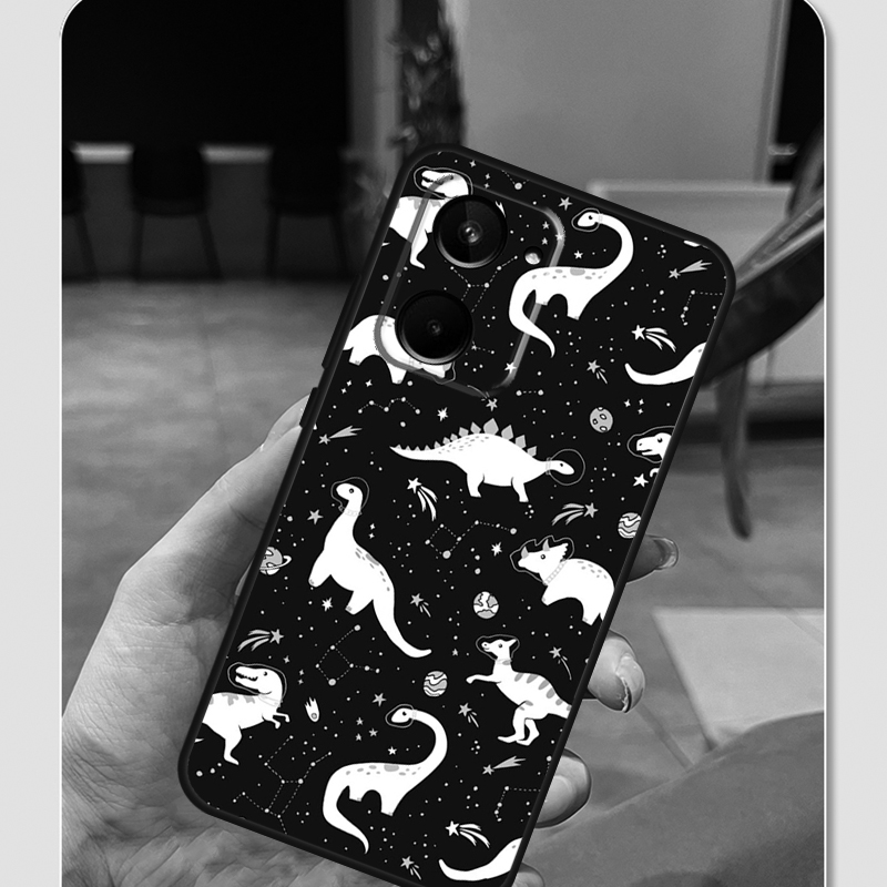เคสไดโนเสาร์ลายดอกไม้ Dino Kin - Realme C67 บทวิจารณ์และราคา
