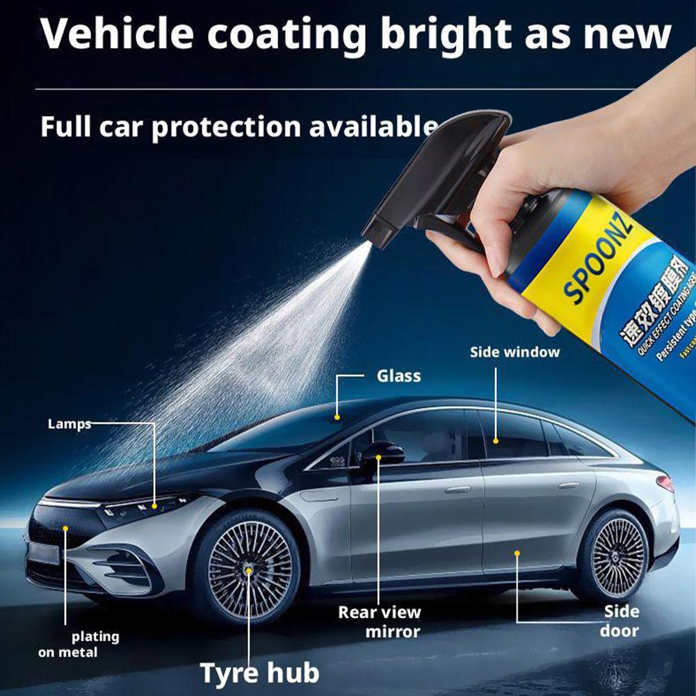 สเปรย์เคลือบรถยนต์ 500 มล. นาโ - Nano Liquid Coating บทวิจารณ์และราคา