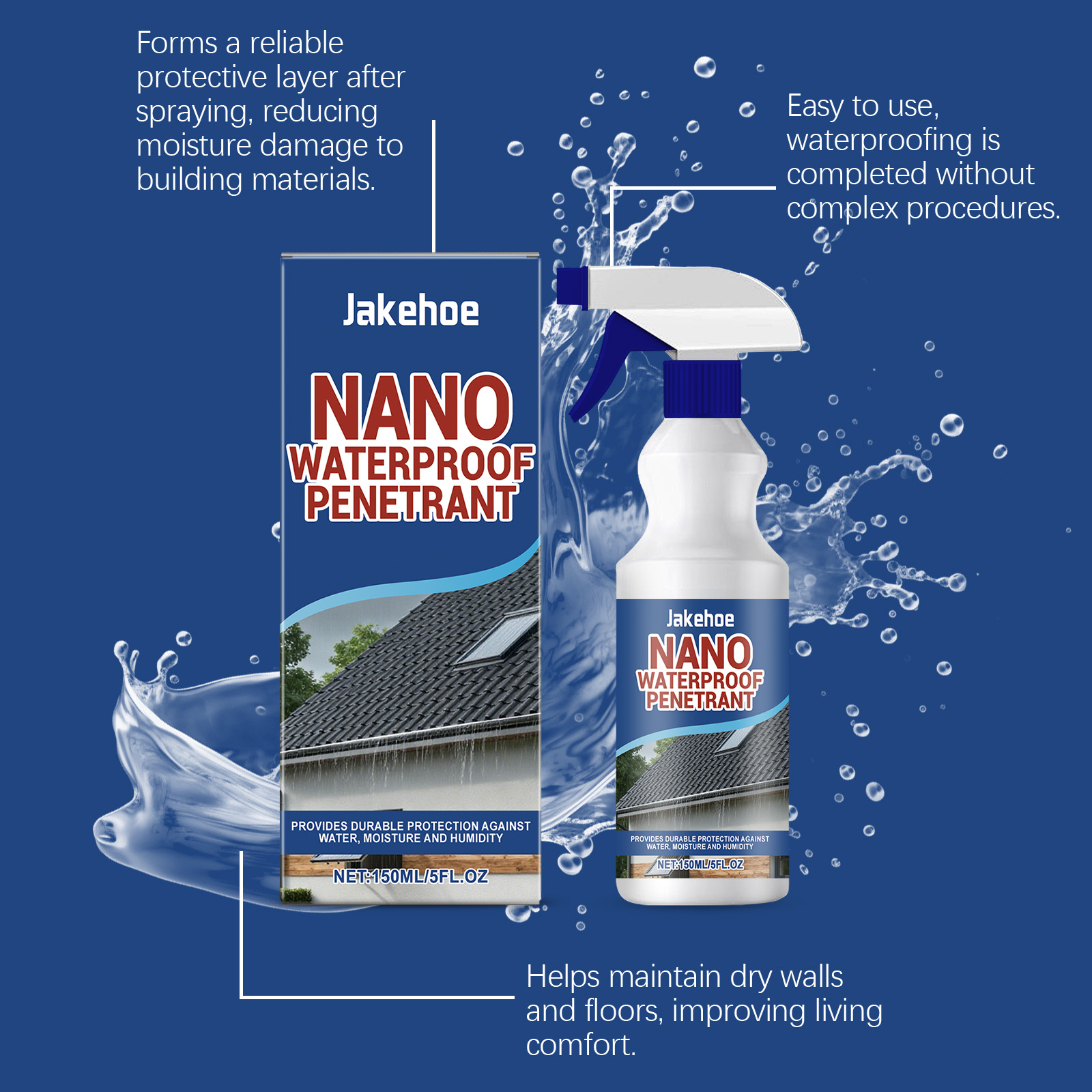 สเปรย์นาโนกันน้ำ 150 มล. สเปรย - Nano Liquid Coating บทวิจารณ์และราคา