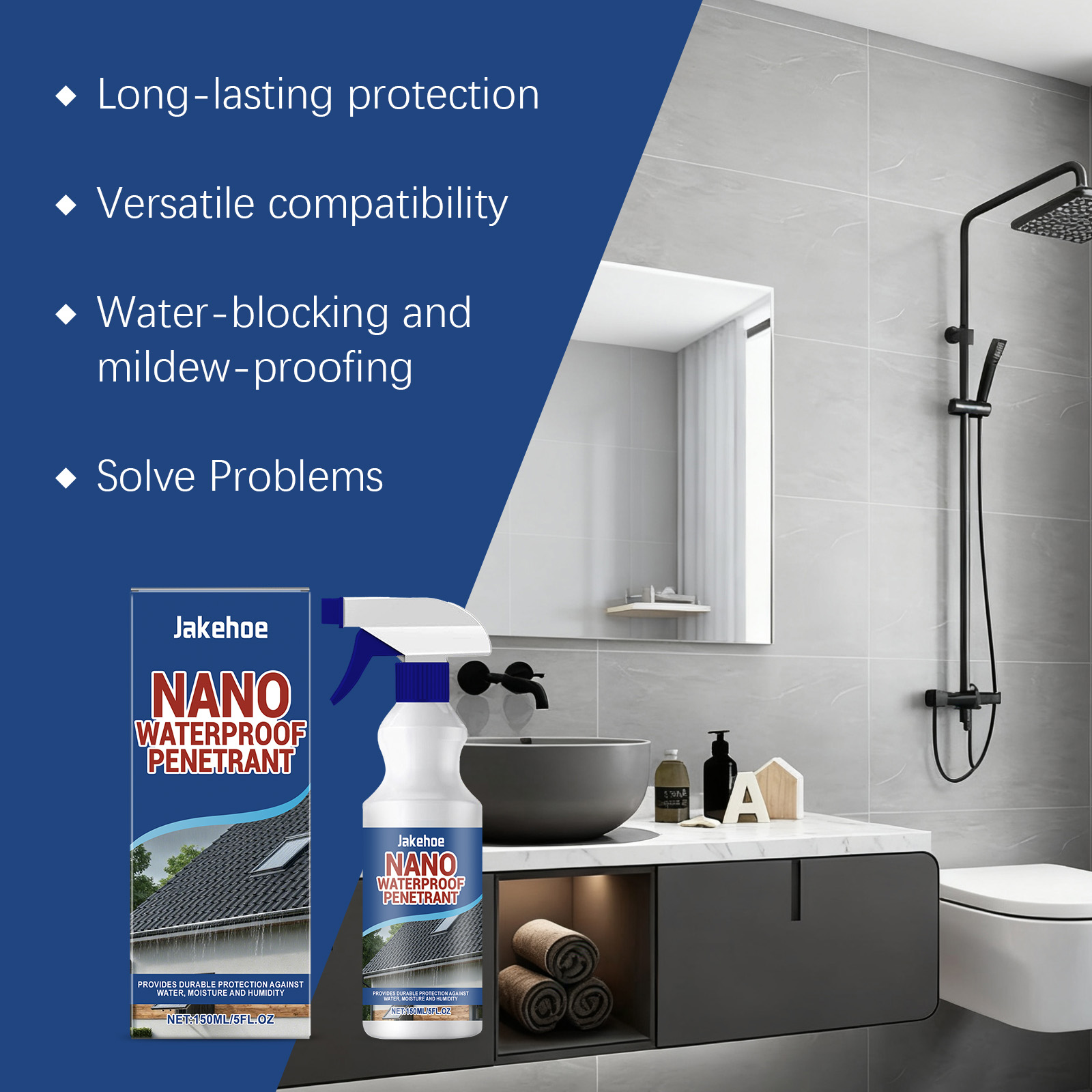 สเปรย์นาโนกันน้ำ 150 มล. สเปรย - Nano Liquid Coating บทวิจารณ์และราคา